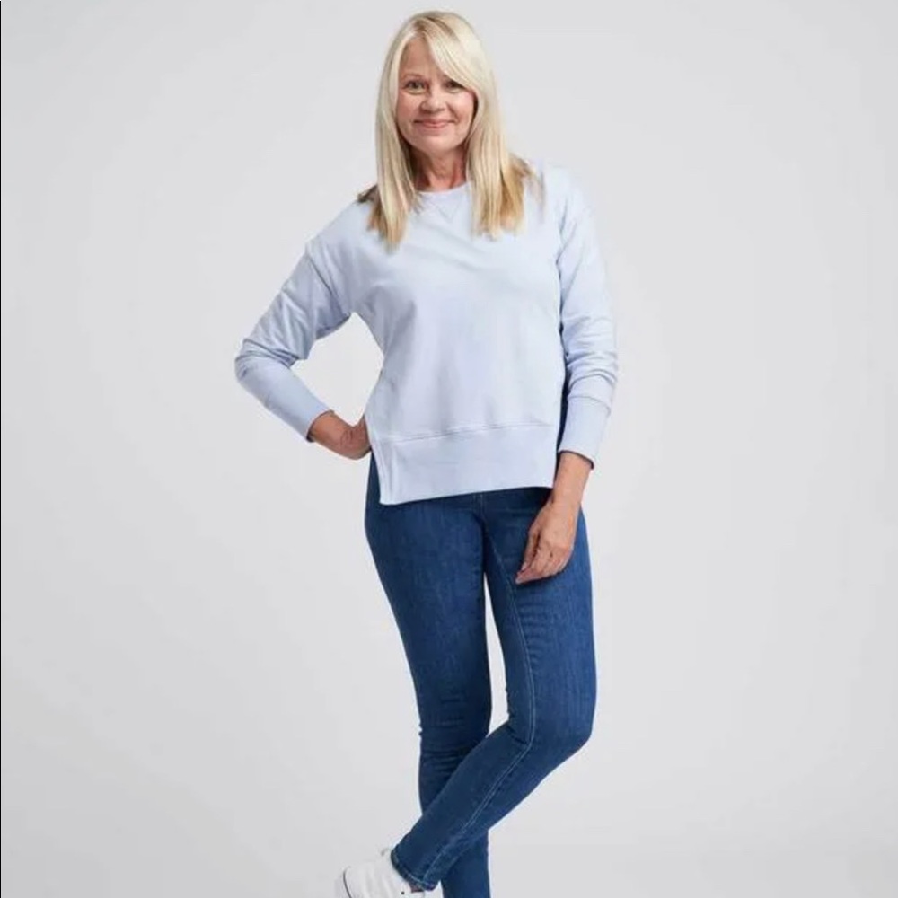 Universal Standard Fiona Open Side Sweatshirt NWT